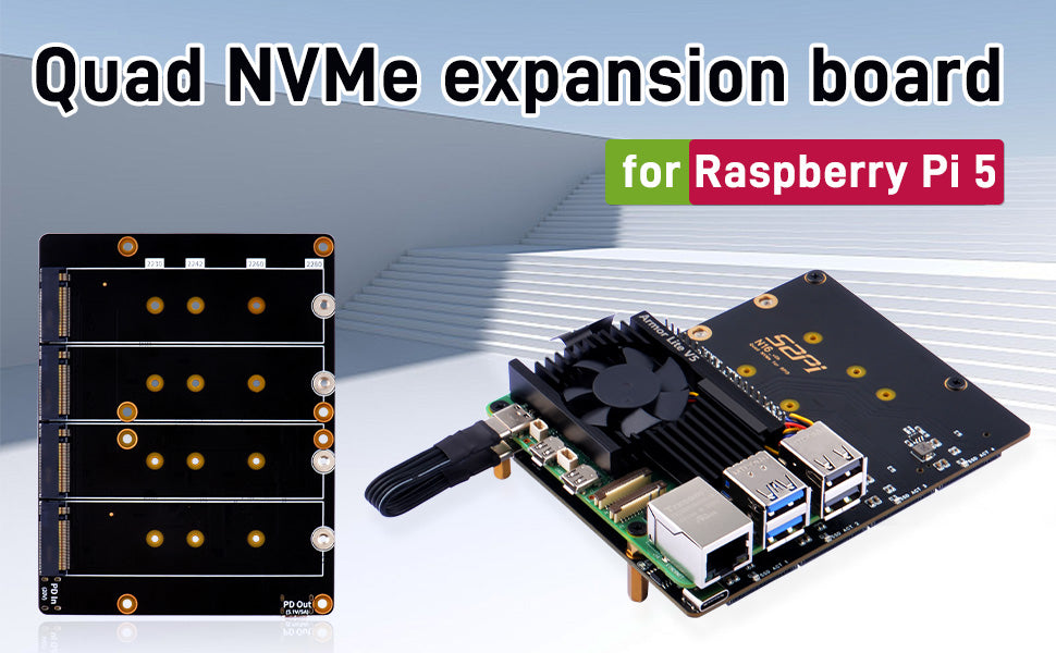 How to build RAID0 and RAID5 disk arrays on RPi5?