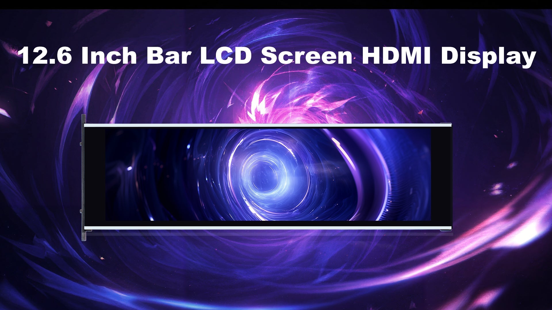 12.6-Inch Bar LCD Screen HDMI Display