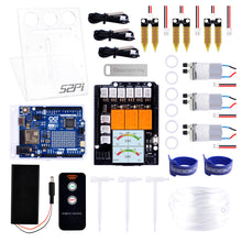 52Pi Plant Watering Kit with Arduino UNO R4 WiFi, Automatic Irrigation DIY Kit Self Watering System, Water Pump + 2M Vinyl Tubing for Garden Plant Flower Herb Potted