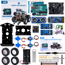 52Pi UNO R3 Smart Robot Car Kit for Arduino, STEM Programming Education Electronic Kit/Science Coding Kit with UNO R3 Board