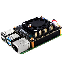 52Pi Raspberry Pi Cooling Fan Expansion Board Plus 0.91 OLED V1.0 Compatible for Raspberry Pi 5/4B/3B+/3B/2B