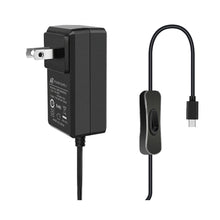 52Pi 5V 3.6A US Plug Power Supply Adapter with Switch-on/off Cable