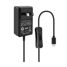 52Pi 5V 4A US Plug Power Supply Adapter with Switch-on/off Cable