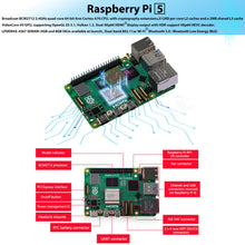 52Pi Starter Kit for Raspberry Pi 8GB, Includes Raspberry Pi 5 8GB Board, N04 M.2 NVMe SSD PCIe Peripheral Board, Metal Case with Active Cooler, 64GB SD Card, HDMI Cable & 27W USB C Power Supply for Raspberry Pi 5