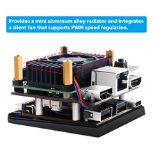 DeskPi Mini Cube for Raspberry Pi Compute Module 4/5 (CM4/CM5) with a Silent Cooling Fan