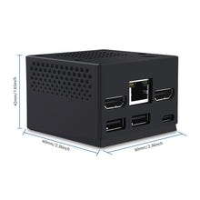 DeskPi Mini Cube for Raspberry Pi Compute Module 4/5 (CM4/CM5) with a Silent Cooling Fan
