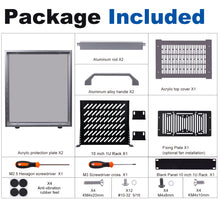 DeskPi RackMate 10 Inch 4U Server Cabinet, T0 Rackmount for Network, Servers, Audio, and Video Equipment