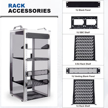 DeskPi RackMate 10 Inch 12U Server Cabinet, T2 Rackmount for Network, Servers, Audio, and Video Equipment