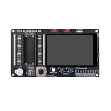 52Pi Raspberry Pi Pico/Pico W Breadboard Kit with 3.5 Inch Touch Screen Display LED Indicator On Board