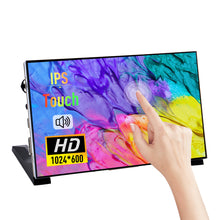 52Pi 7 inch 1024x600 60Hz IPS Capacitive Touch Screen with speakers for Raspberry Pi Windows PC