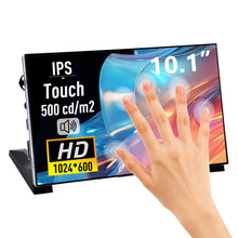 52Pi 10.1 inch 1024x600 60Hz IPS Capacitive Touch Screen with speakers for Raspberry Pi 5