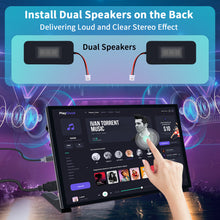 52Pi 10.1 inch 1024x600 60Hz IPS Capacitive Touch Screen with speakers for Raspberry Pi 5