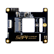 52Pi N05 M.2 NVMe to PCIe Adapter for Raspberry Pi 5, Support M.2 NVMe SSD 2230 2242