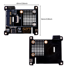 52Pi M02 PCIe Express to Mini PCIe HAT for Raspberry Pi 5, Support Mini PCIe Devices Network Cards Mini PCIe Adapter