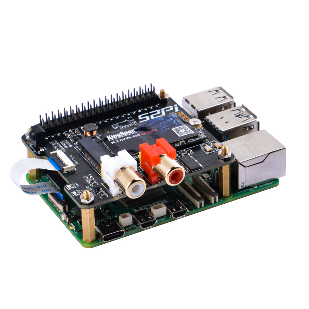 N05 M.2 2242 PCIe to NVMe Top Extension Adapter Board for Raspberry Pi 5