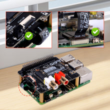 52Pi HiFi DAC Hat with PCIe to NVMe SSD Function for Raspberry Pi 5, Support NVMe 2230/2242 SSDs