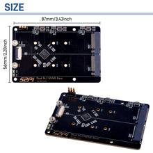 52Pi N21 Dual 2280 NVMe base for Raspberry Pi 5, Supprt two 2230/2242/2260/2280 NVMe SSDs
