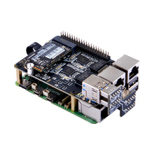 52Pi U2500 Dual M.2 NVME USB3.0 To 2.5g Ethernet For Raspberry Pi 5, Support M.2 NVMe M-key SSDs 2230/2242