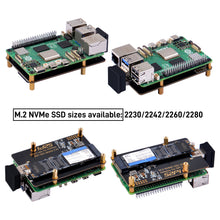 52Pi N06 M.2 NVME SSD USB Adapter for Raspberry Pi 5, Support M.2 NVMe SSD 2230/2242/2260/2280