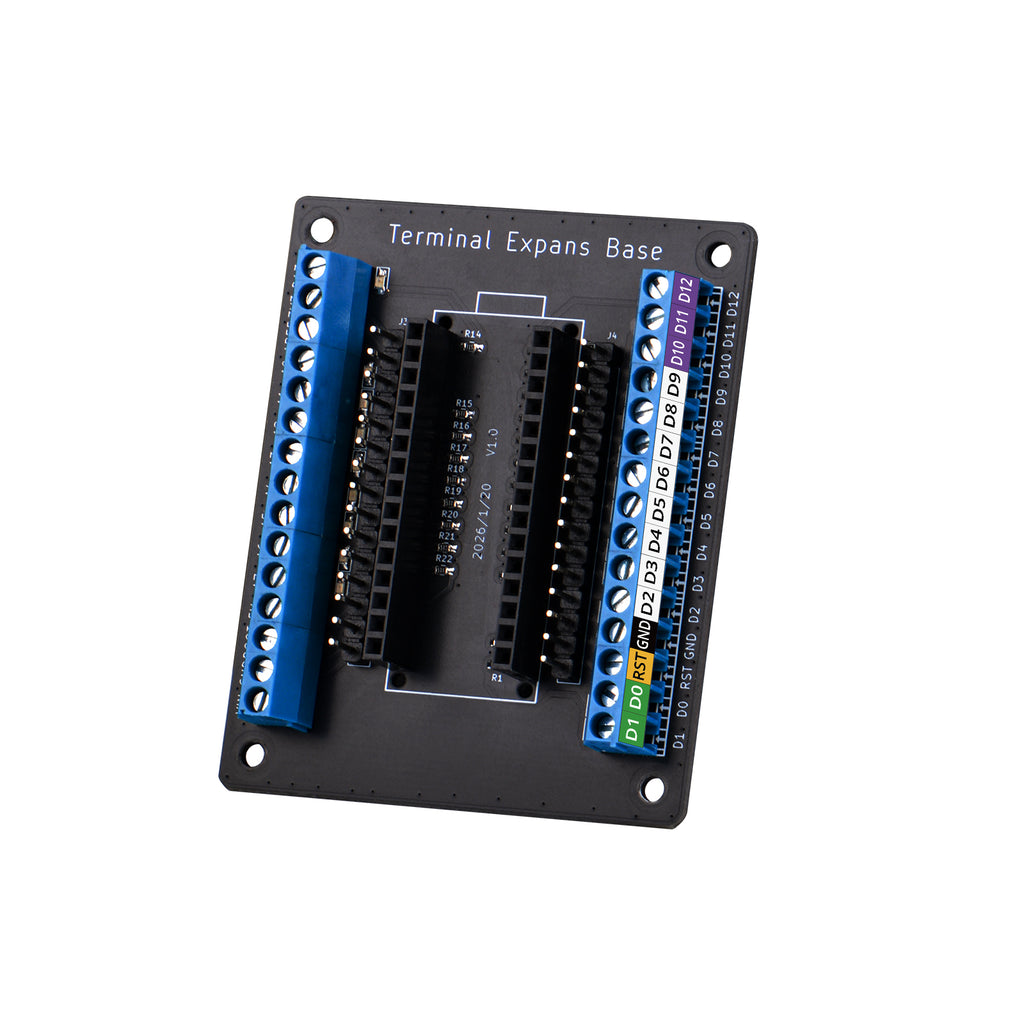 ピンキーページ 52Pi Terminal Expansion Base for Arduino, Screw Terminal Breakout