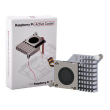 Raspberry Pi 5 Cooling Fan Official Active Cooler Aluminium Heatsink