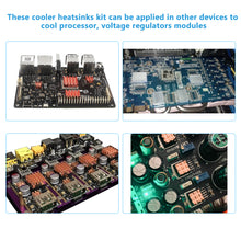 52Pi Heatsinks Pack Aluminum and Copper Heat Sink Cooling Kit for Raspberry Pi