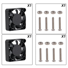 52Pi 2Pcs 4010 Cooler Black Fan for Raspberry Pi 5