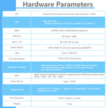 Orange Pi Zero 2W 2GB/4GB with Power Heatsink 64GB TF Card