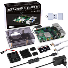 52Pi ROCK 4 Model C+ 4GB Single Board Computer Rockchip RK3399-T Arm Cortex-A72 + Cortex-A53