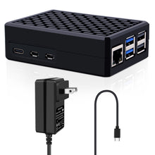 52Pi Armor Case V5 Black Aluminum Alloy Passive Cooling Enlosure Shell for Raspberry Pi 5