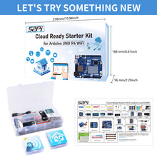 52Pi Cloud Ready Starter Kit with Arduino UNO R4 WiFi, Bluetooth, I2C, 12x8 LED matrix, IoT Integration and Tutorials for Beginners & Engineers