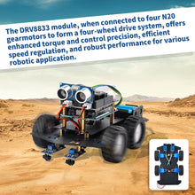 52Pi UNO R3 Smart Robot Car Kit for Arduino, STEM Programming Education Electronic Kit/Science Coding Kit with UNO R3 Board