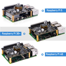 52Pi P30 PoE+  HAT for Raspberry Pi 5, with Official Pi 5 Active Cooler
