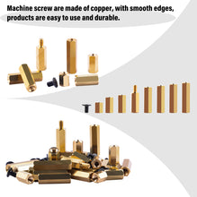 52Pi 64PCS Brass Spacers Standoffs Screws Assortment Kit for Raspberry Pi 5 & M.2 NVMe SSD PCIe Peripheral Board