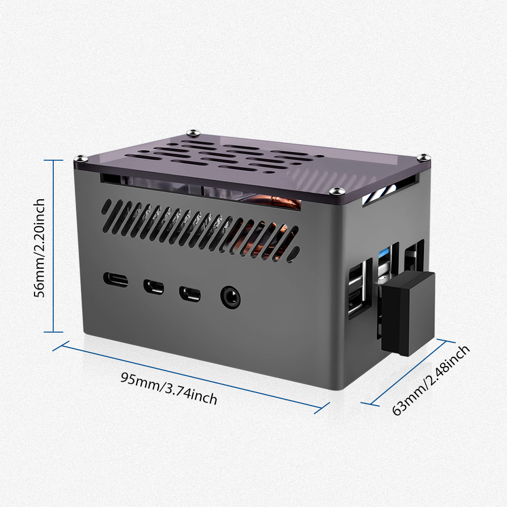 Raspberry Pi 4 Model B ケース付き ZP-0141-5_3693fd42-8c9f-4e9c-
