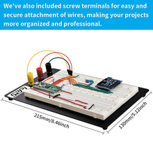 52Pi 1560 Hole Breadboard Experiment Kit Development board DIY Electronic Project for Arduino Raspberry Pi ESP32