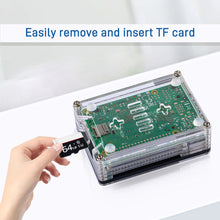52Pi Acrylic Case 9 Layers Transparent Enlosure With Cooling Fan Heatsink for Raspberry Pi 5