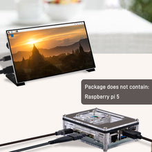 52Pi Acrylic Case 9 Layers Transparent Enlosure With Cooling Fan Heatsink for Raspberry Pi 5