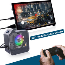 52Pi ABS Mini Tower Kit Black Enlosure Case for Raspberry Pi 5 with Ice Tower Cooler OLED