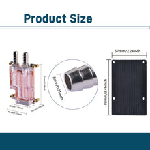 52Pi ICE Pump Cooling Accessory for Raspberry Pi 5, Water Cooling Head for Raspberry Pi 5