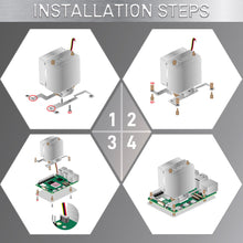 52Pi ICE-Tower CPU Cooler RGB LED Light Cooling Fan for Raspberry Pi 5