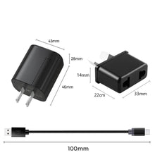 52Pi AC 100-240V 0.5A-12V 3.6  USB Charger  Power Supply  EU/US/UK/AU Type C Cable