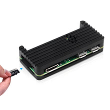 Raspberry Pi Zero 2 W Starter Kit, with RPi Zero 2 W Aluminum Case, 32GB Card Preloaded OS, QC3.0 Power Supply, 20Pin Header, Micro USB to OTG Adapter, HDMI Cable, Heatsink, Switch Cable