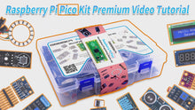 52Pi Raspberry Pi Pico Micro Python Programing Kit with Raspberry Pi Pico, Breadboard, I2C 1602 LCD Display Module for Raspberry Pi Beginners & Software Engineer