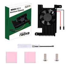 52Pi ROCK 4 Model C+ Cooling Fan 3510 Heatsink for Rock Pi 4C Plus