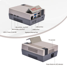 GAME5Pi Case with N08 M.2 NVME PCIE Board For Raspberry Pi 5, with Armor Lite V5 Active Cooler