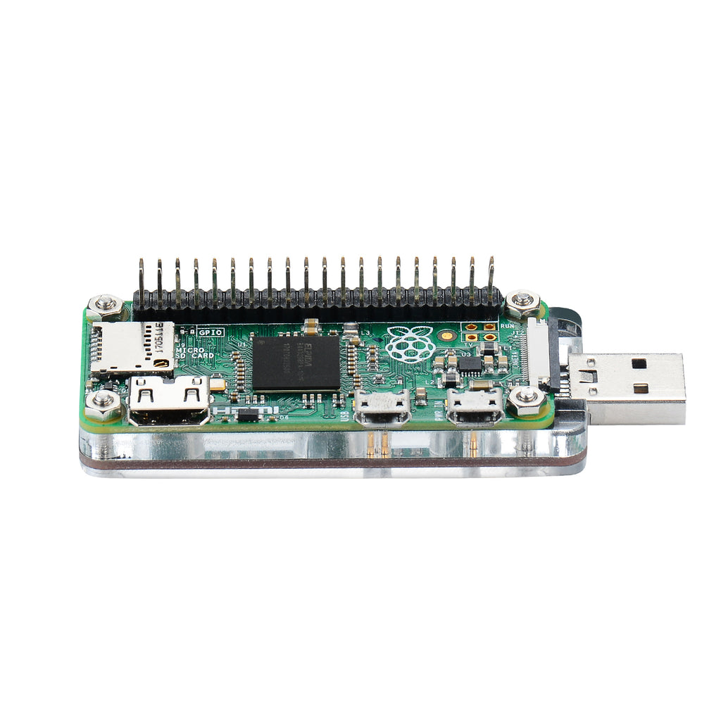 iUniker Raspberry Pi Zero Case, Case for Raspberry Pi Zero 2 w, with  Heatsink, HDMI Adapter, OTG Cable, Header, Screwdriver, Power Switch for Pi  Zero
