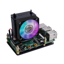 52Pi ICE-Tower CPU Cooling Fan V2.0 for Raspberry Pi 4 B / 3B+ (Black)