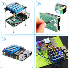 52Pi GPIO Screw Terminal Block Breakout Board HAT for Raspberry Pi, GPIO Expansion Board Breakout Module with GPIO Status LED for Raspberry Pi 4B/3B+/3B/2B/B+/Pi Zero W/Pi Zero 2 W