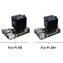 52Pi ICE-Tower CPU Cooling Fan V2.0 for Raspberry Pi 4 B / 3B+ (Black)